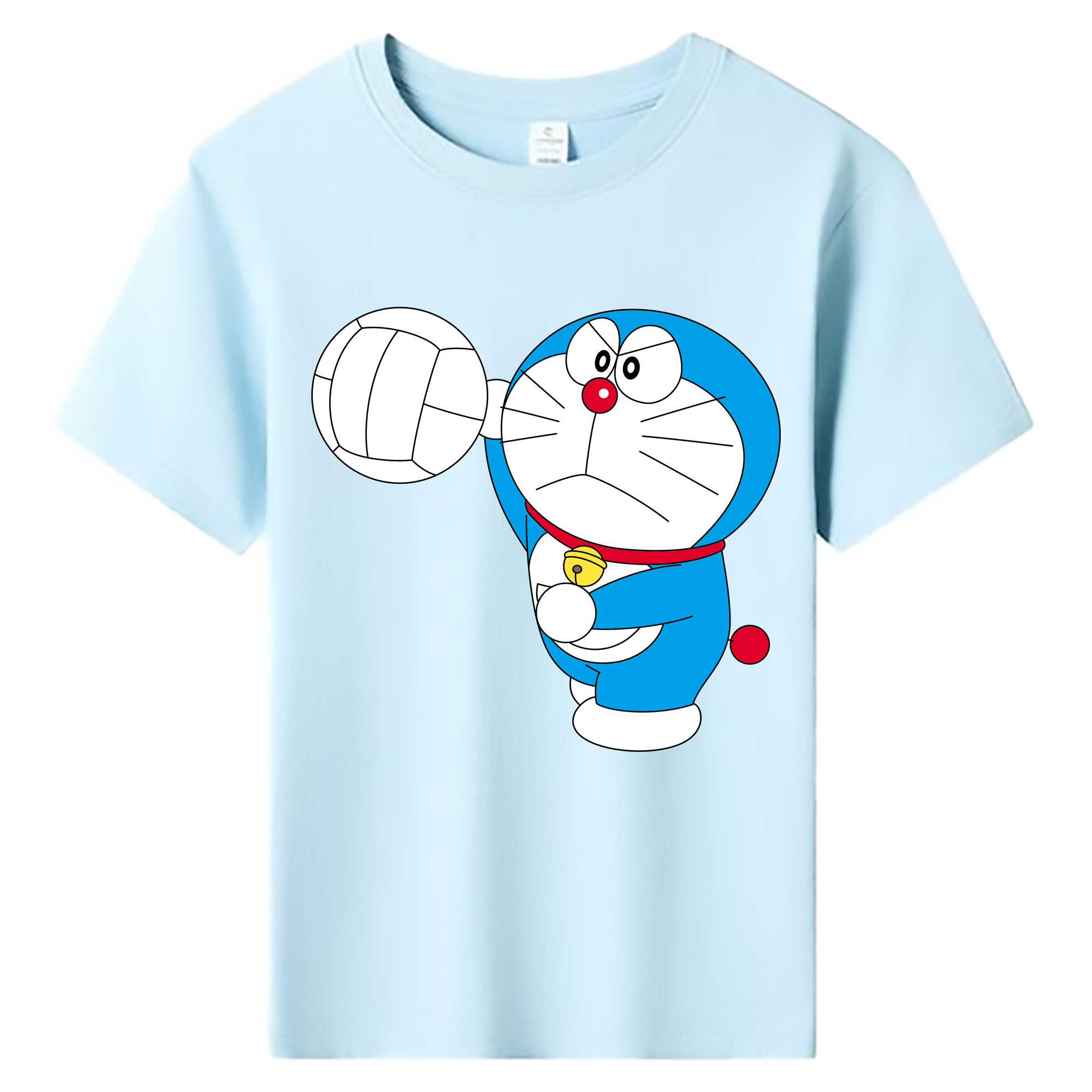 （画像用） ドラえもん Doraemon 綿100％キッズTシャツ（フロントプリント）
